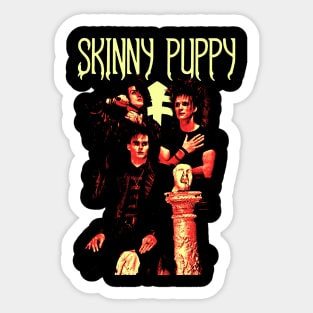 Skinny Puppy Ghotic Rock Sticker